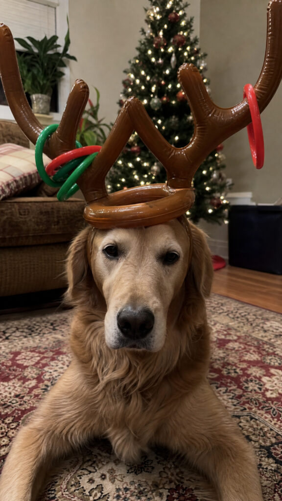 Reindeer Antler Ring Toss