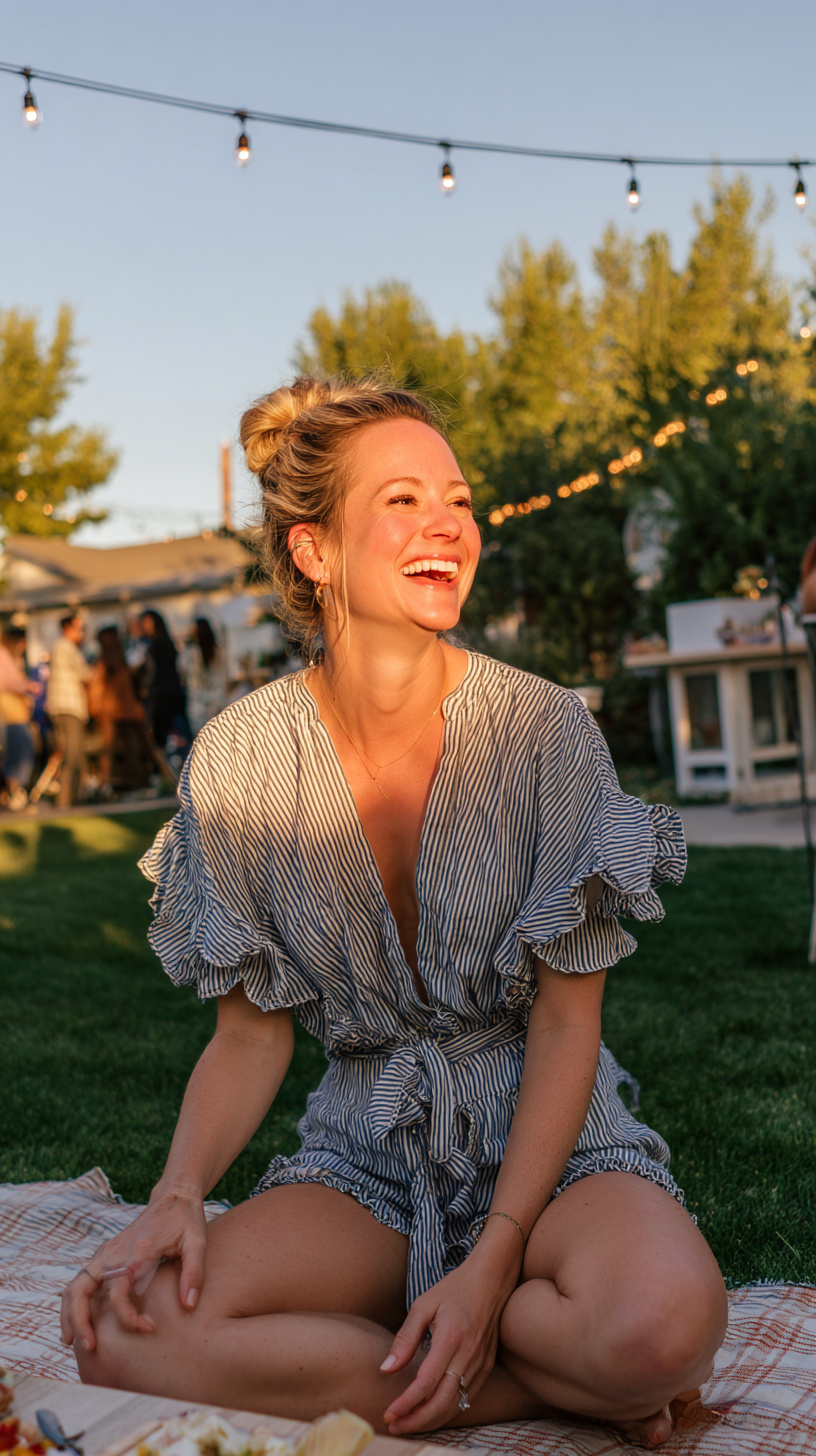 Relaxed Romper Outfit - Image 3