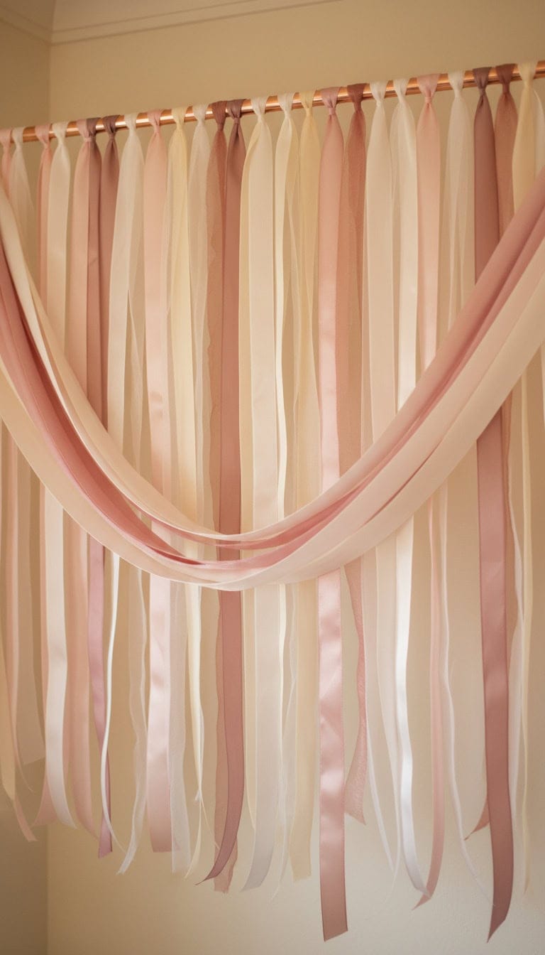 Ribbon and Tulle Swag