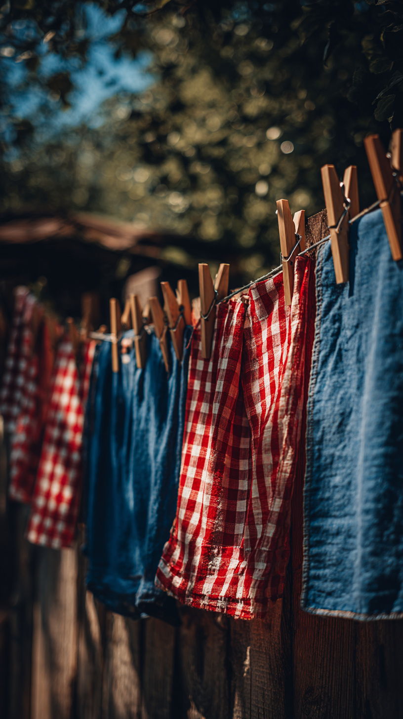 Rustic Picnic Blanket Backdrop - Image 1