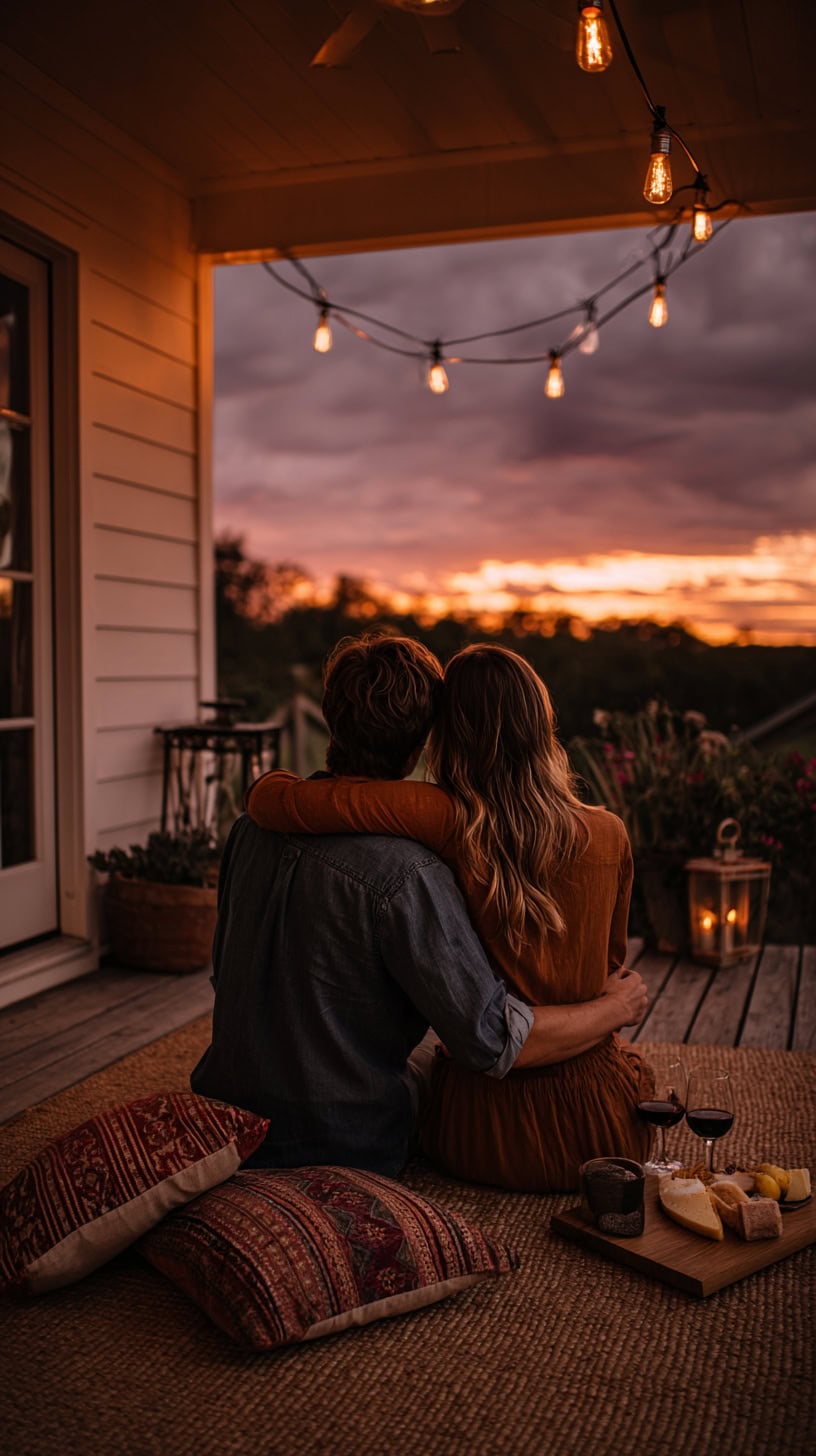 Rustic Porch Twilight Picnic - Image 2