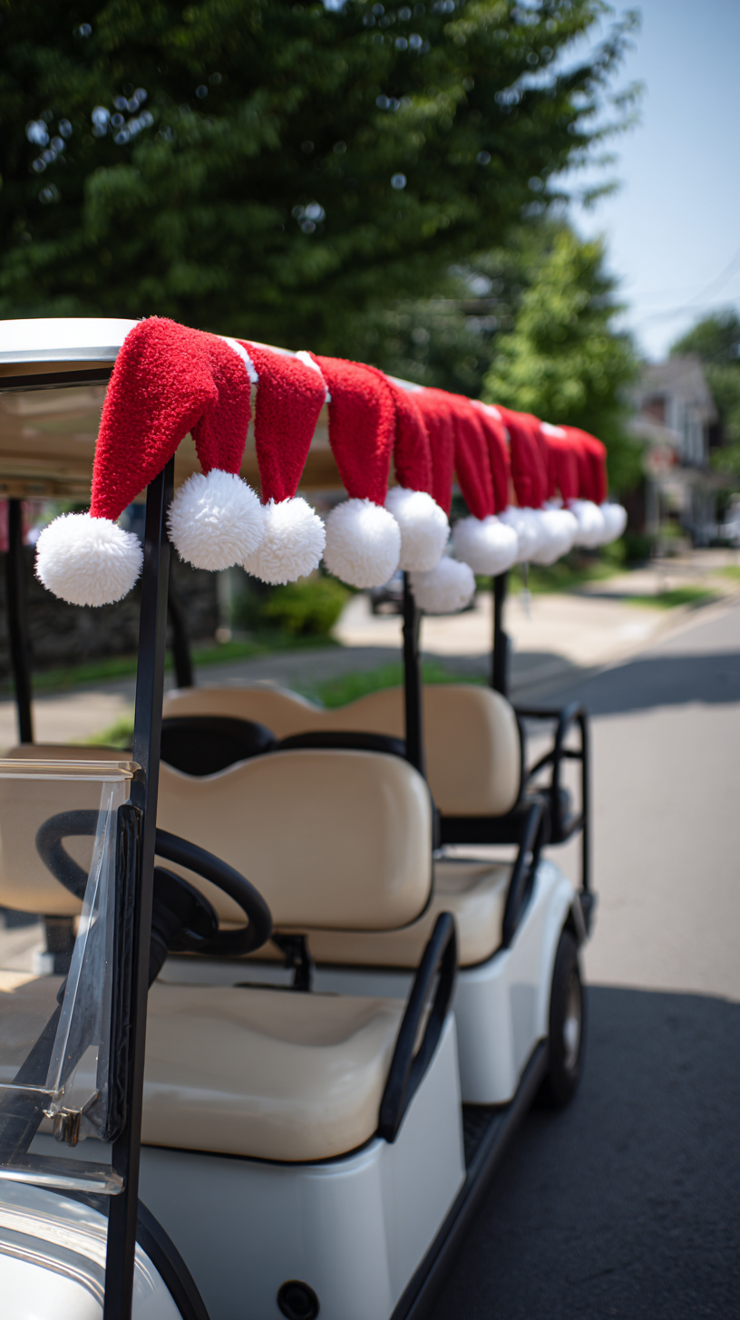Santa Hat Roof Trim