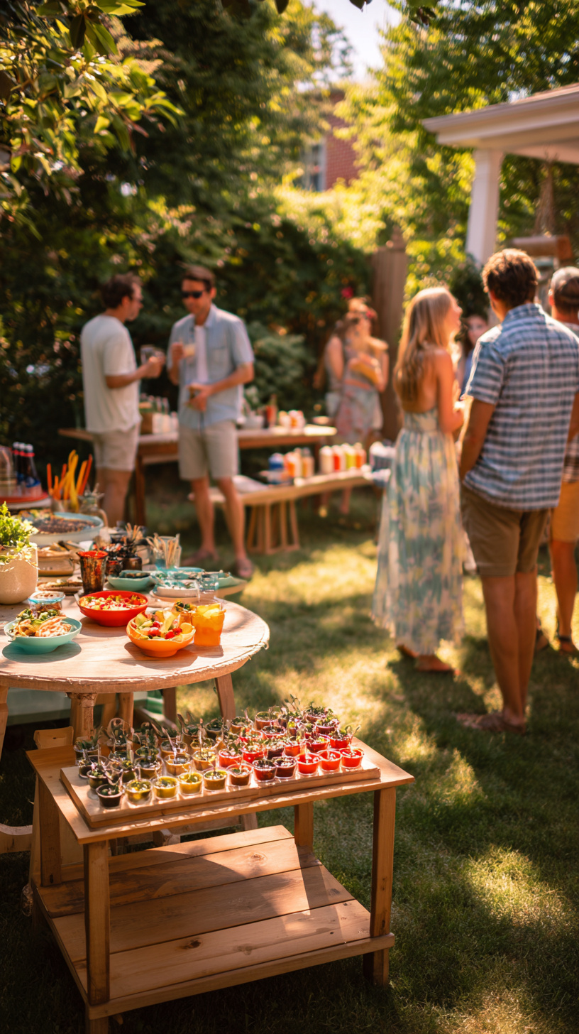 Serve Appetizers in a Way That Keeps Traffic Moving