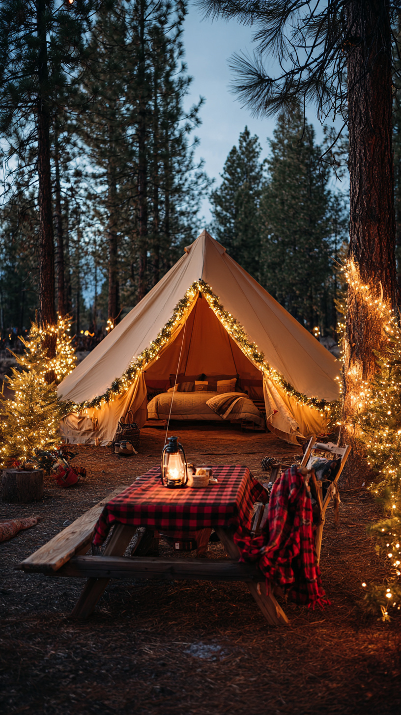 Set the Scene With Cozy Christmas in July Decorations Camping Style - Image 2