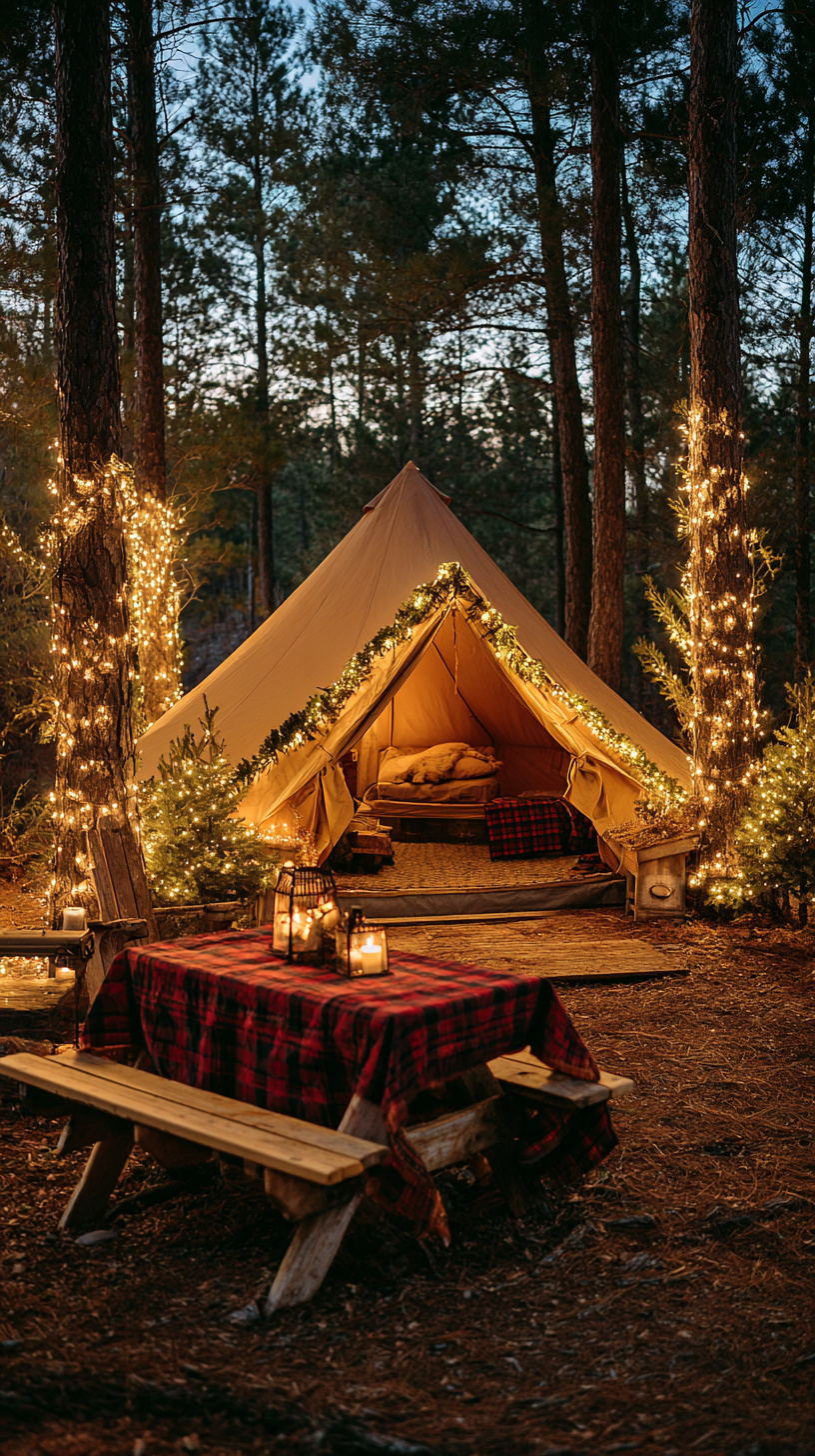 Set the Scene With Cozy Christmas in July Decorations Camping Style - Image 3