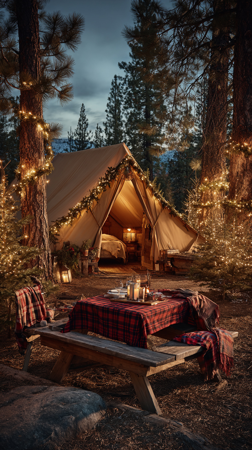 Set the Scene With Cozy Christmas in July Decorations Camping Style - Image 1