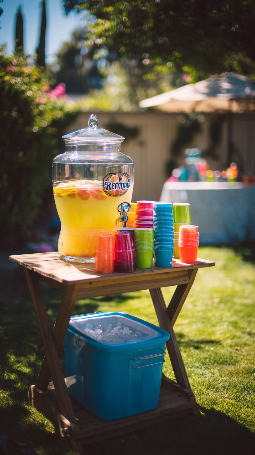 Shaded Drink Station - Image 1
