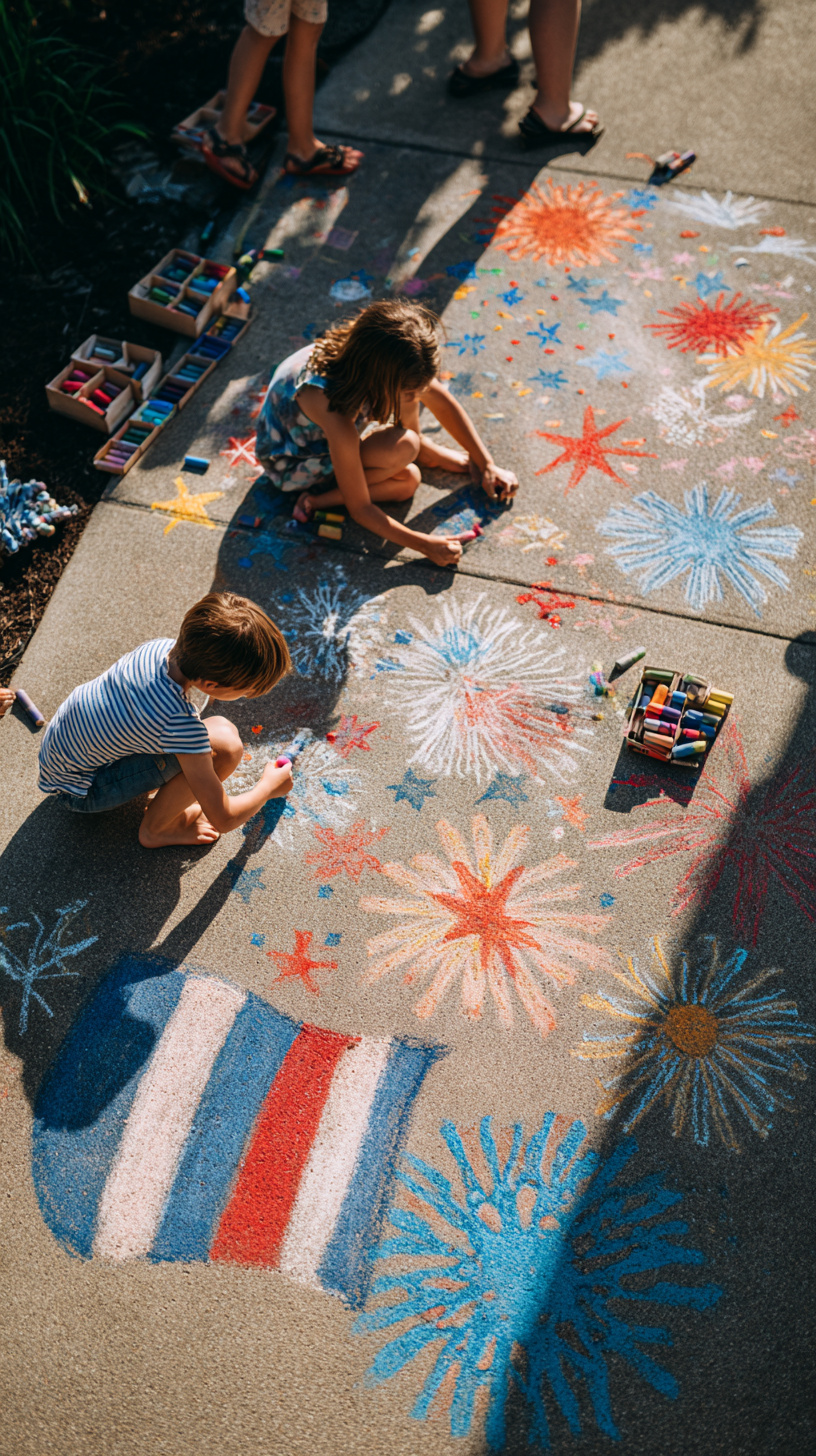 Sidewalk Chalk Parade
