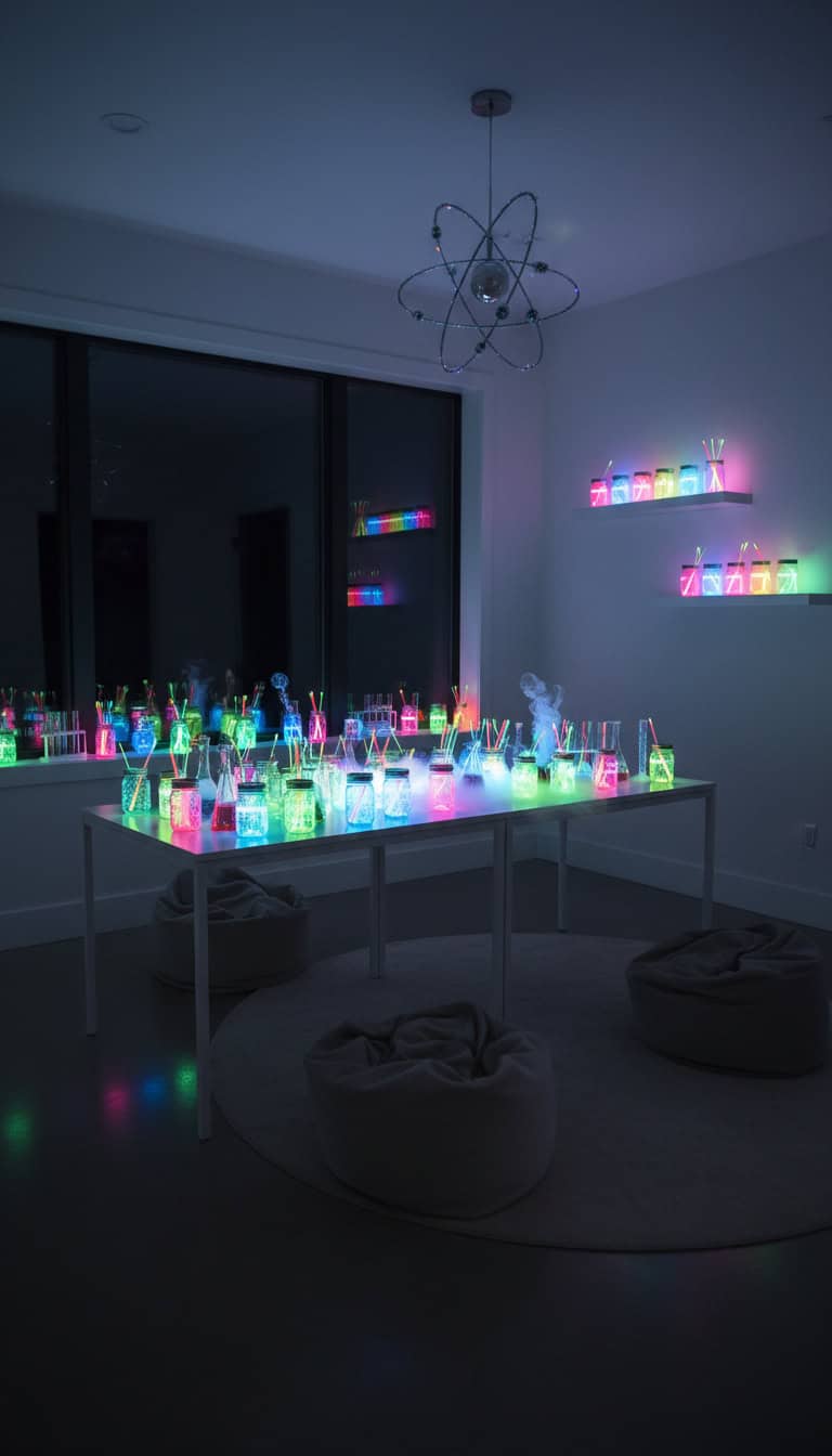 Slime Lab Glow Jars