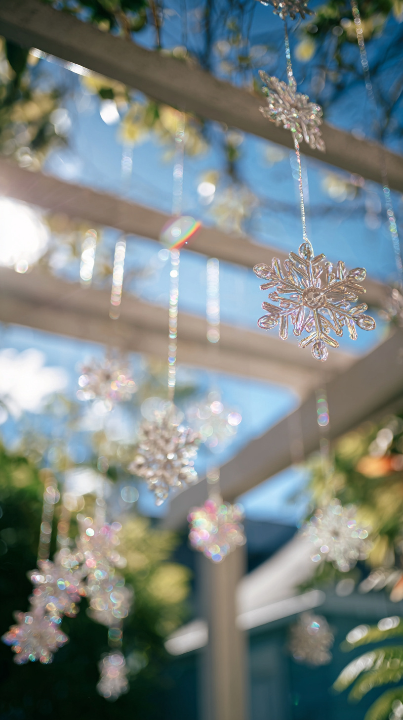 Snowflake Hanging Garland - Image 1