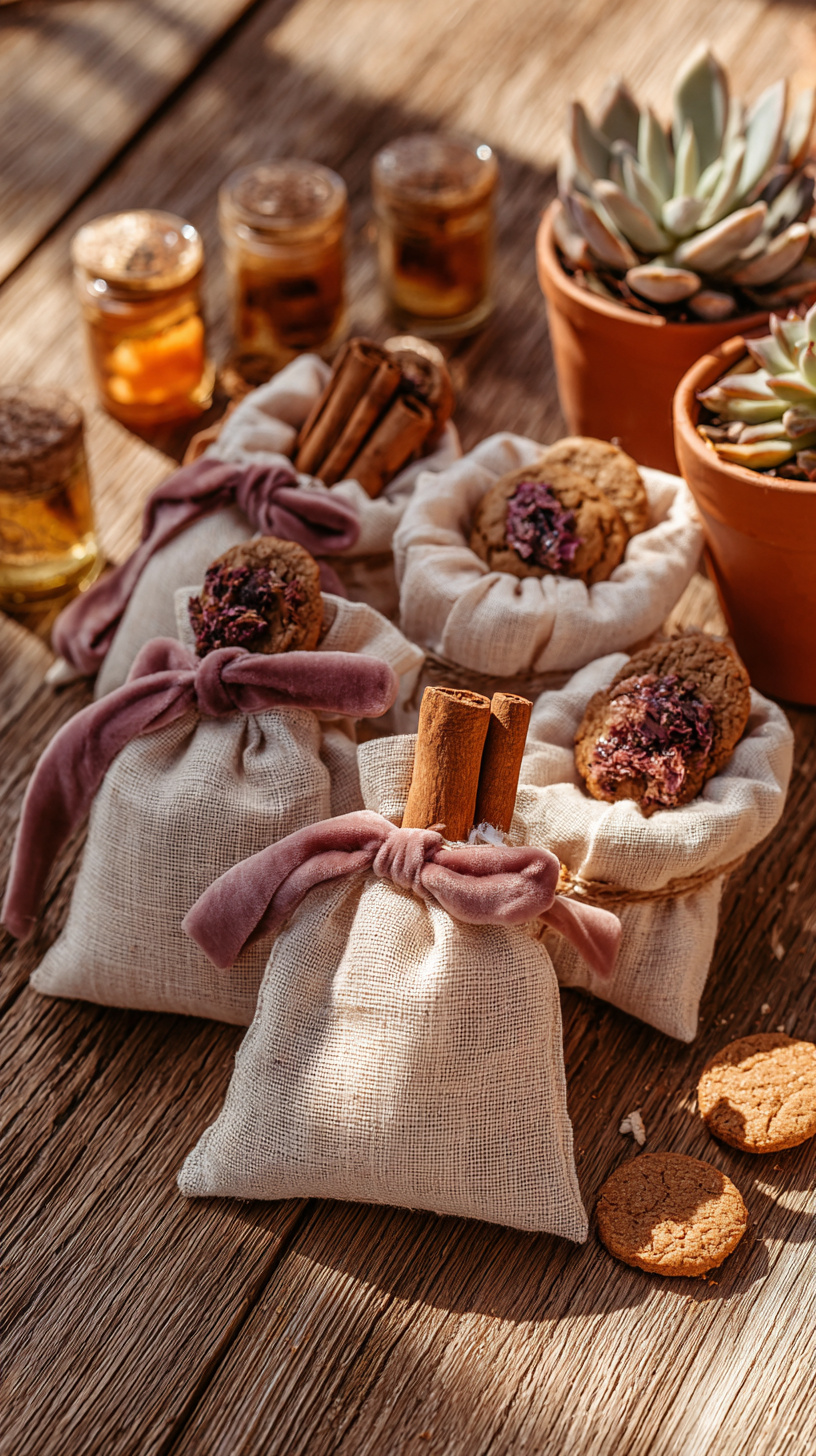 Snuggly Guest Favor Bags - Image 1