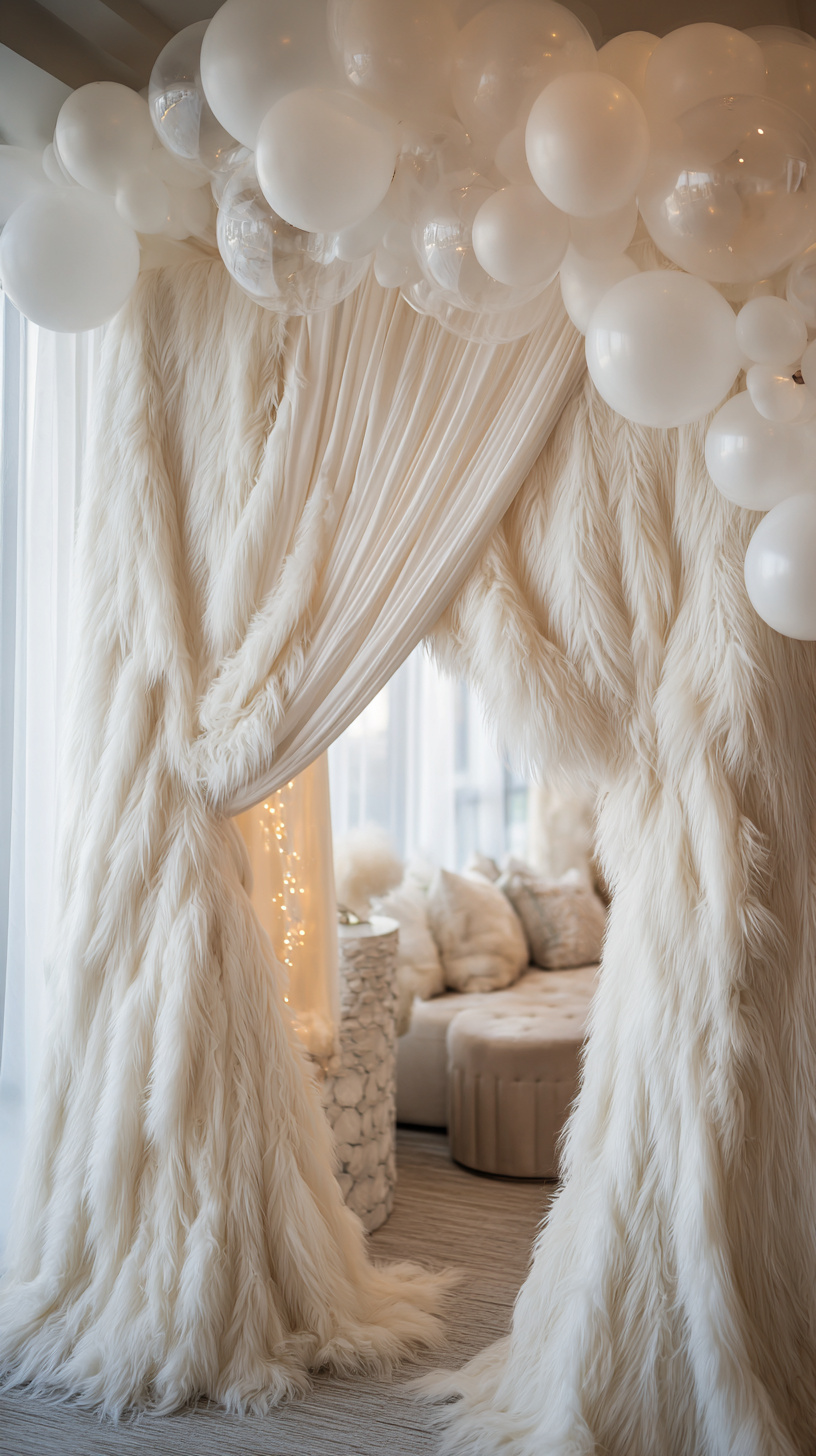 Soft Faux Fur Backdrop - Image 1