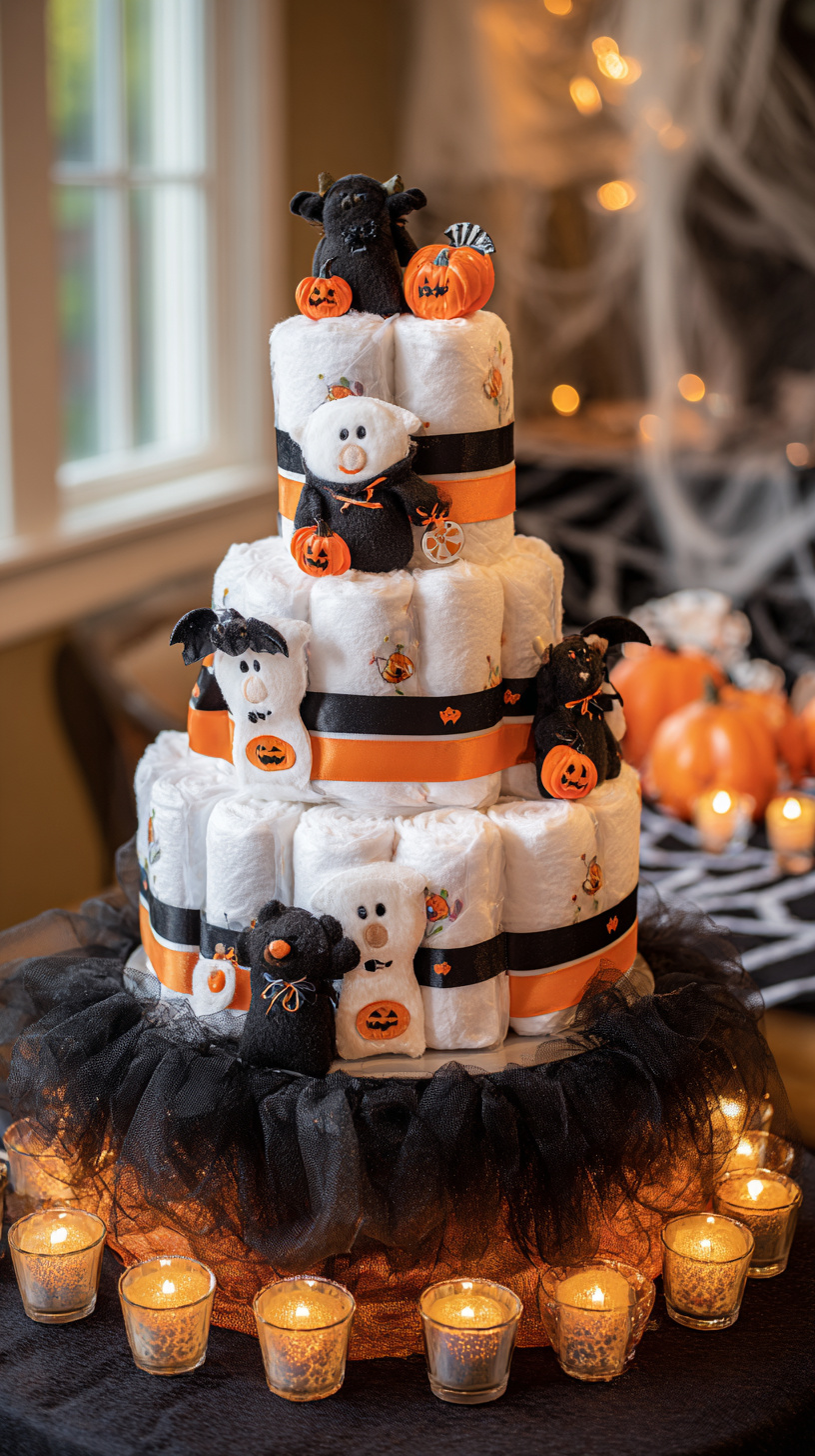 Spooky Onesie Cake Table - Image 1