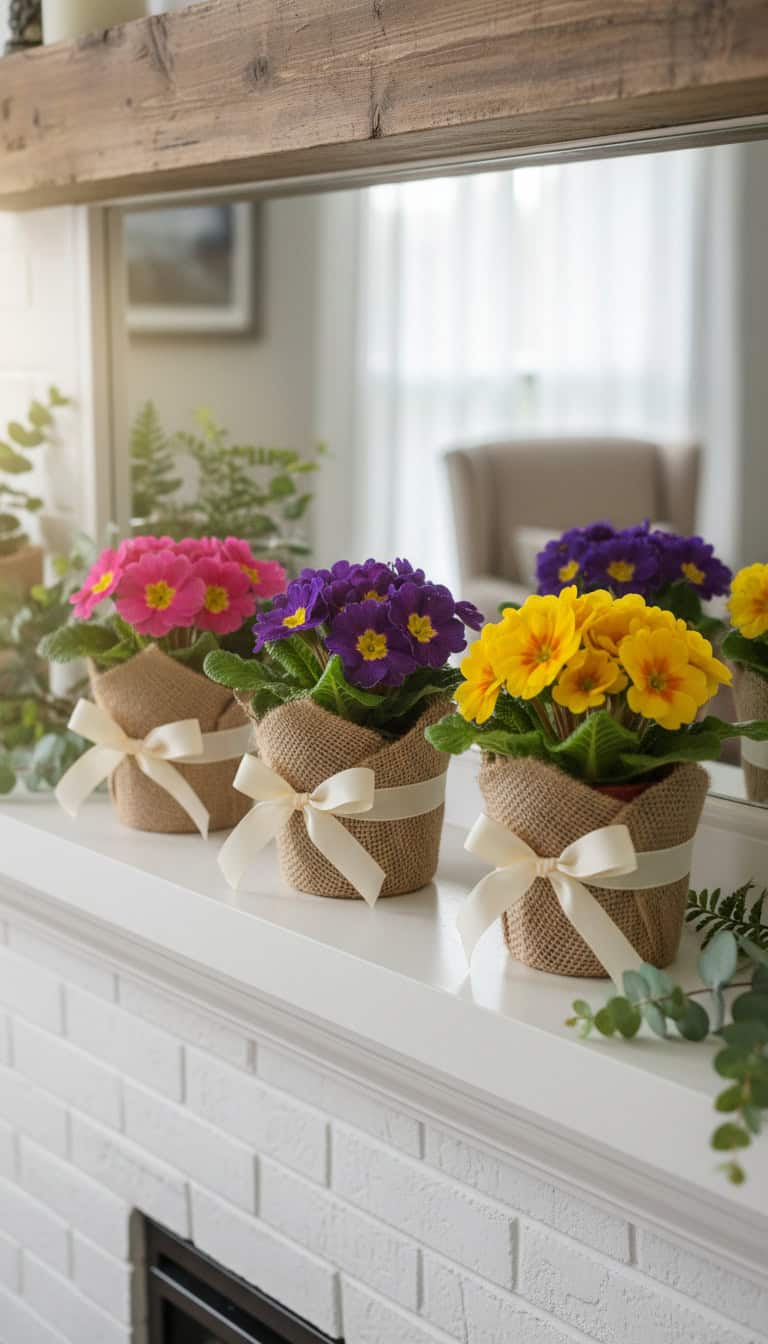 Spring Potted Plant Trio