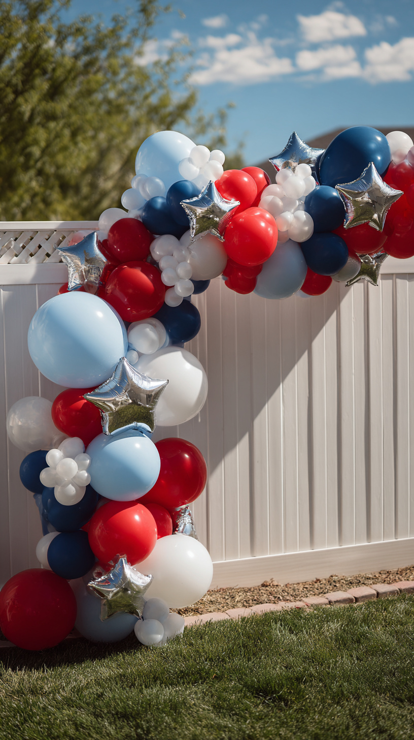 Star Balloon Arch - Image 3