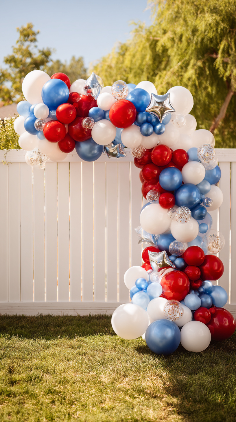 Star Balloon Arch - Image 1
