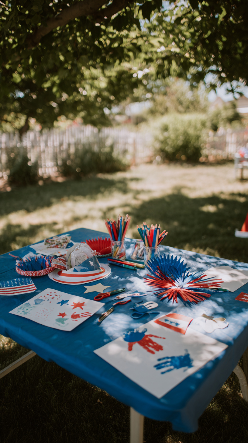Star-Spangled Craft Corner for Kids - Image 2