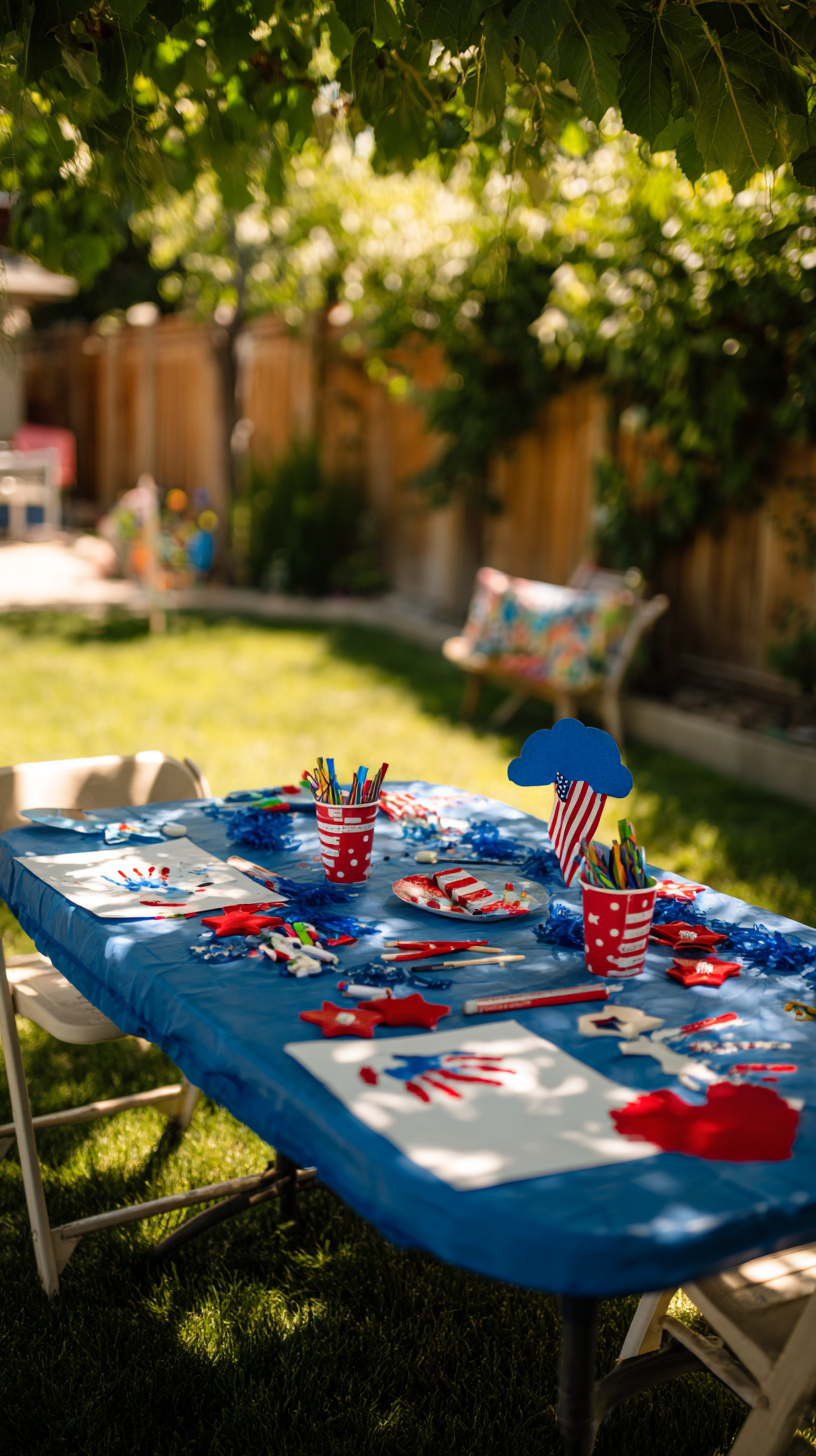 Star-Spangled Craft Corner for Kids - Image 1