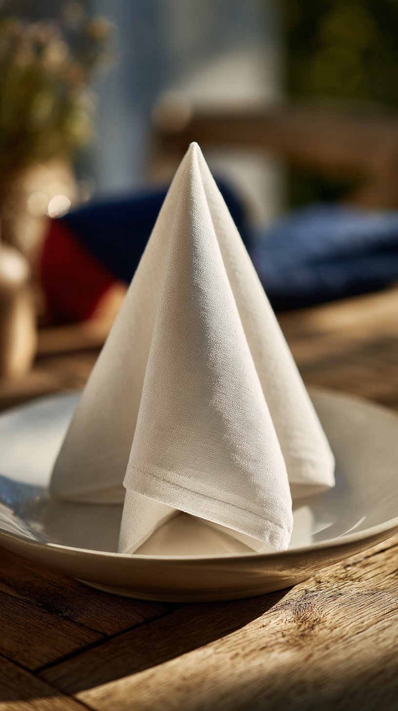 Star Spangled Napkin Fold