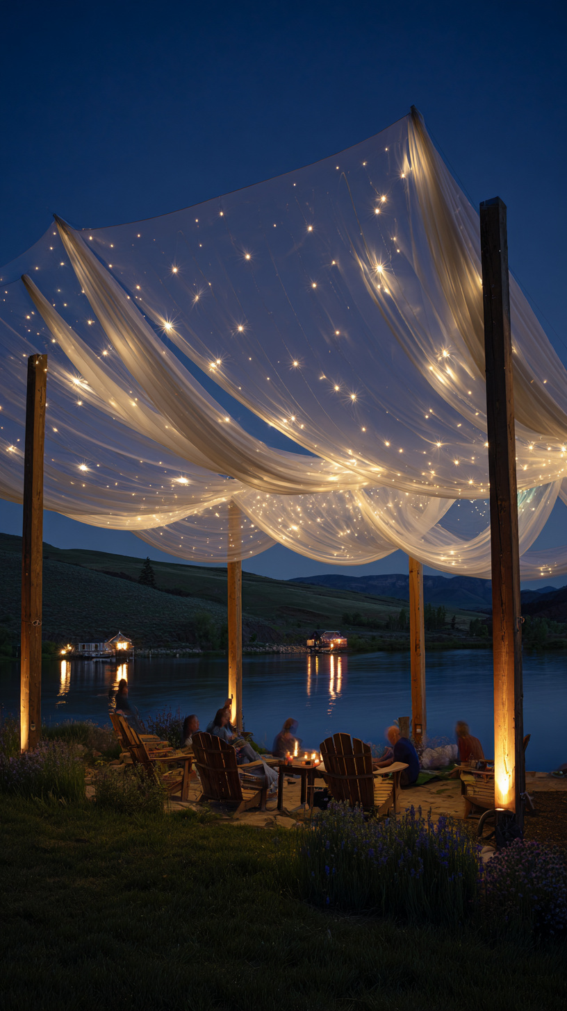 Starry Night Overhead Canopy - Image 1