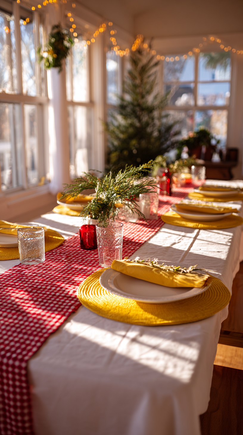 Start with a Bright, Merry Table Base - Image 1