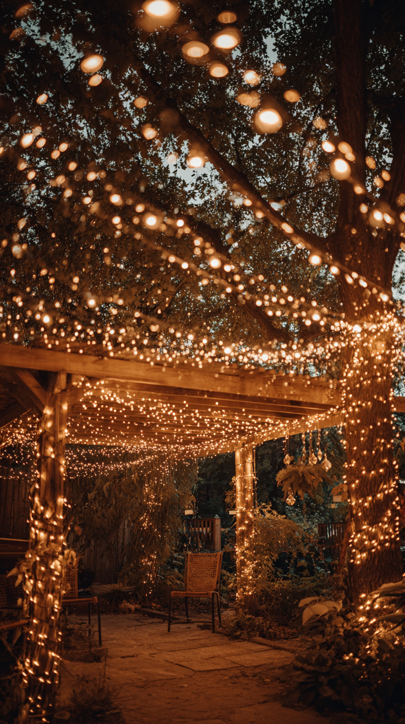 String Light Canopy - Image 1