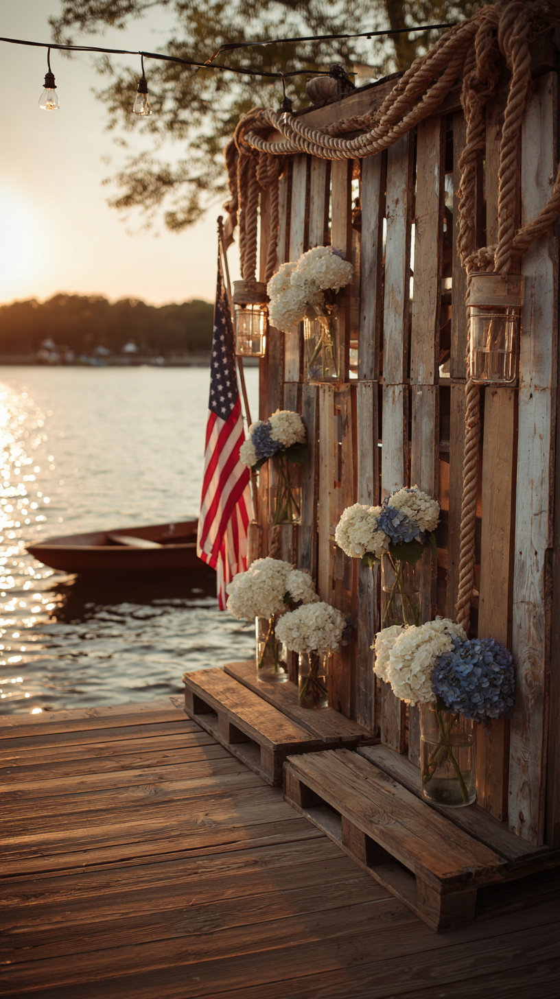 Sunset Photo Backdrop Wall - Image 4