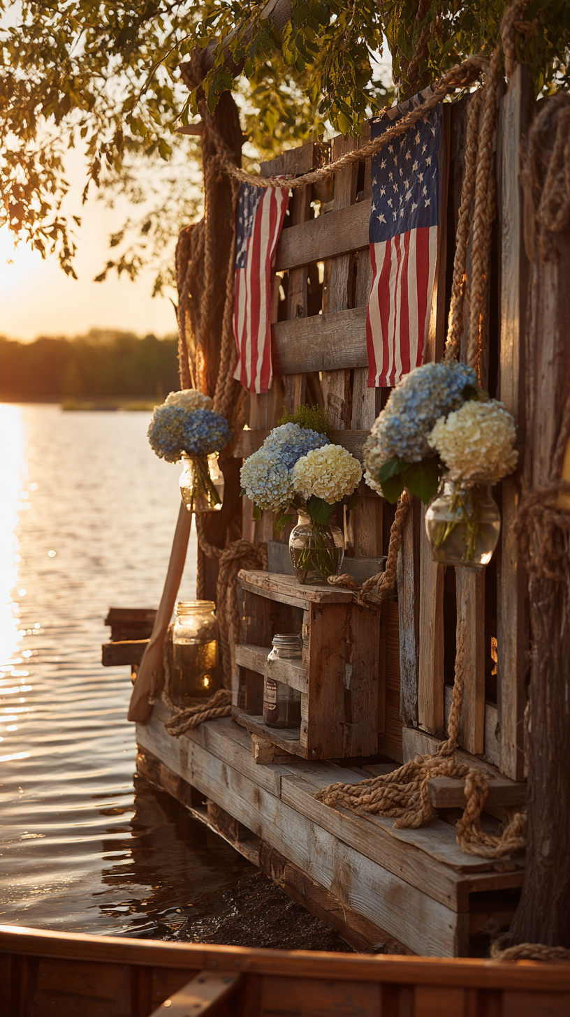Sunset Photo Backdrop Wall - Image 1