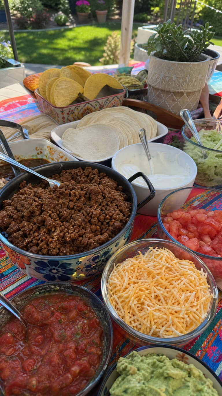 Build Your Own Taco Bar