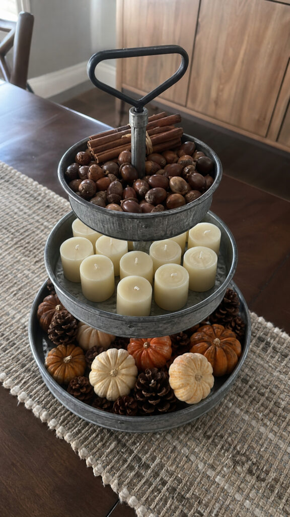 Tiered Tray Seasonal Display