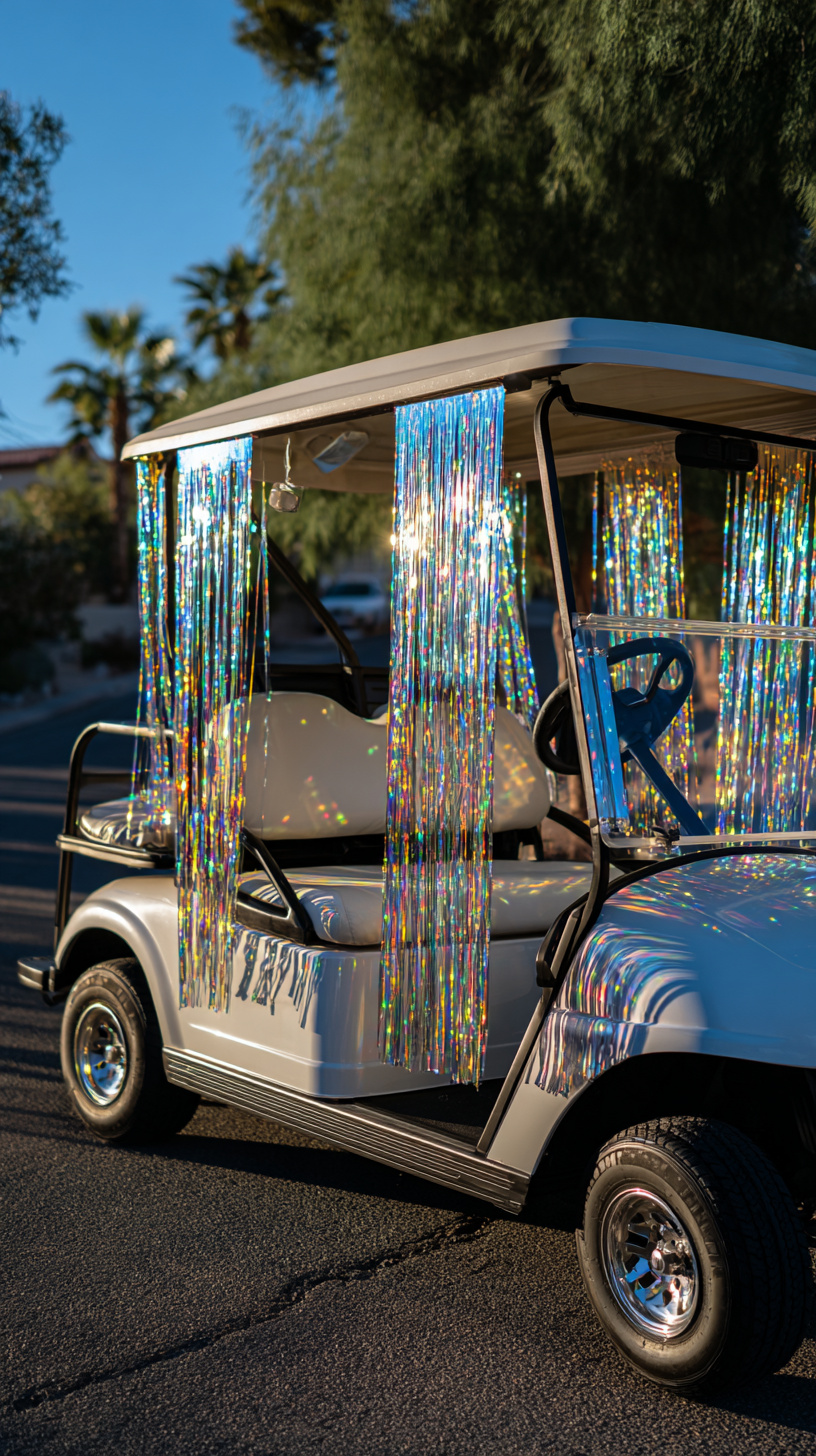 Tinsel Fringe Side Panels - Image 2