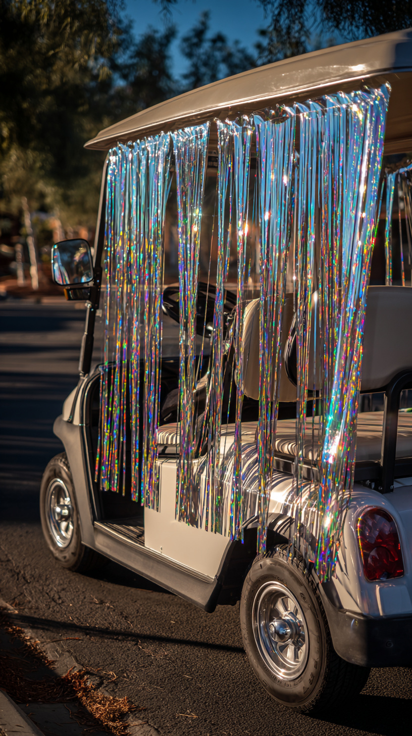 Tinsel Fringe Side Panels - Image 1