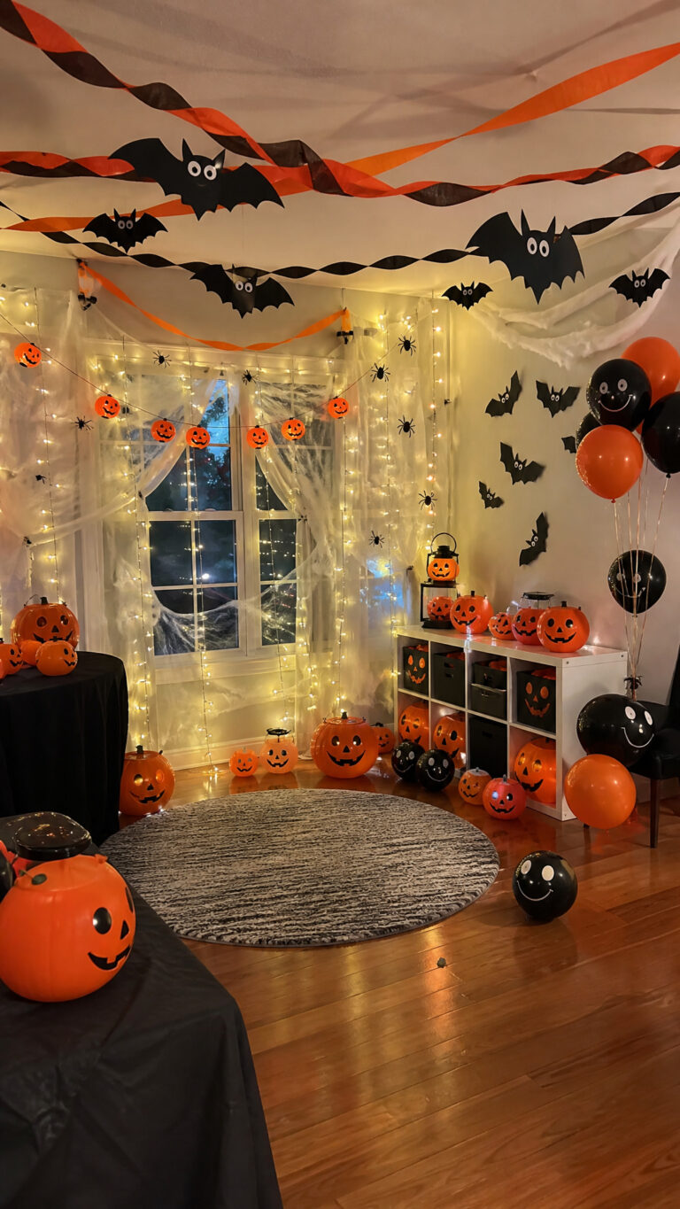 Spooky-Cute Decorations That Won't Scare Little Ones