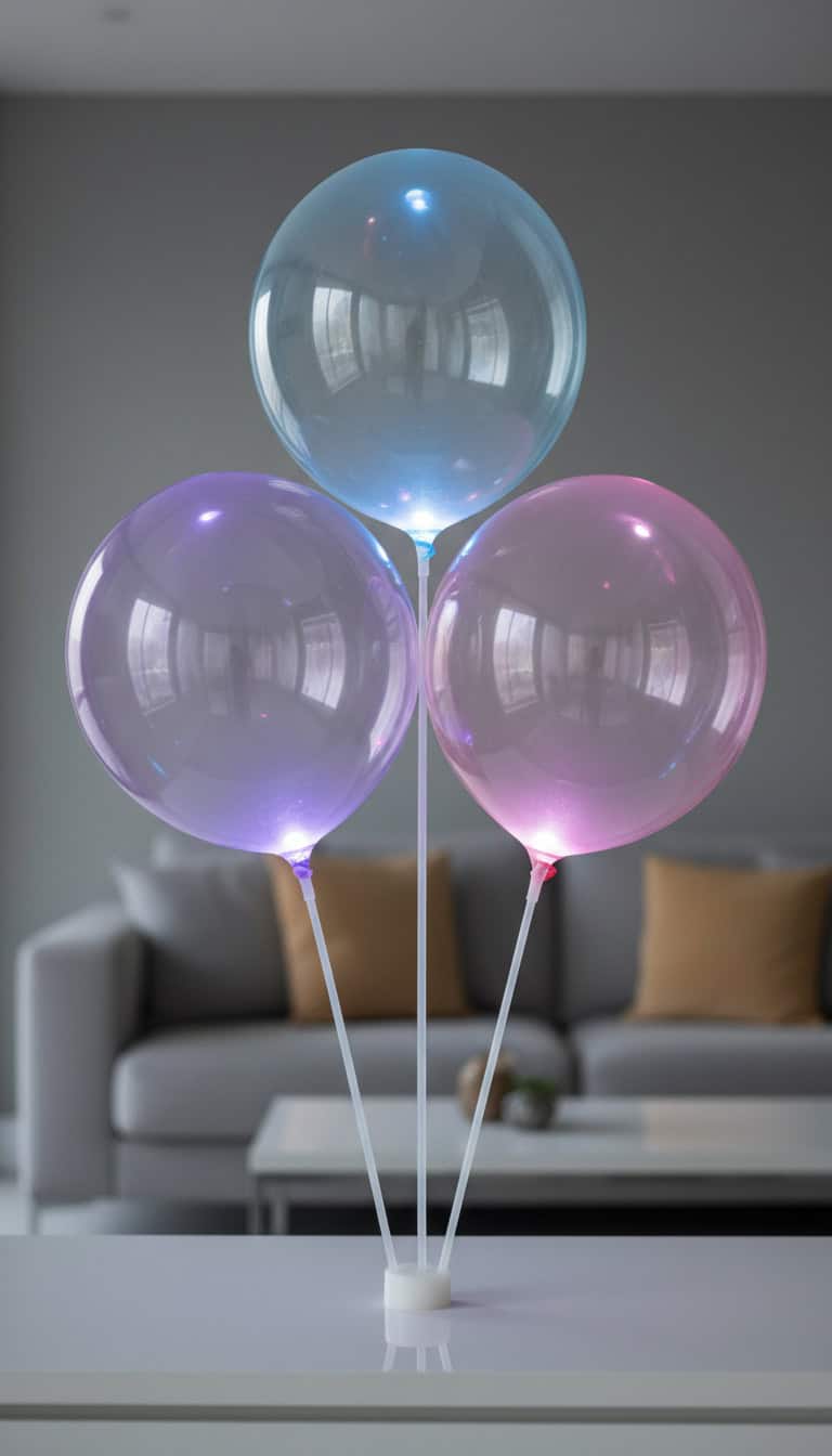 Transparent Bubble Glowers