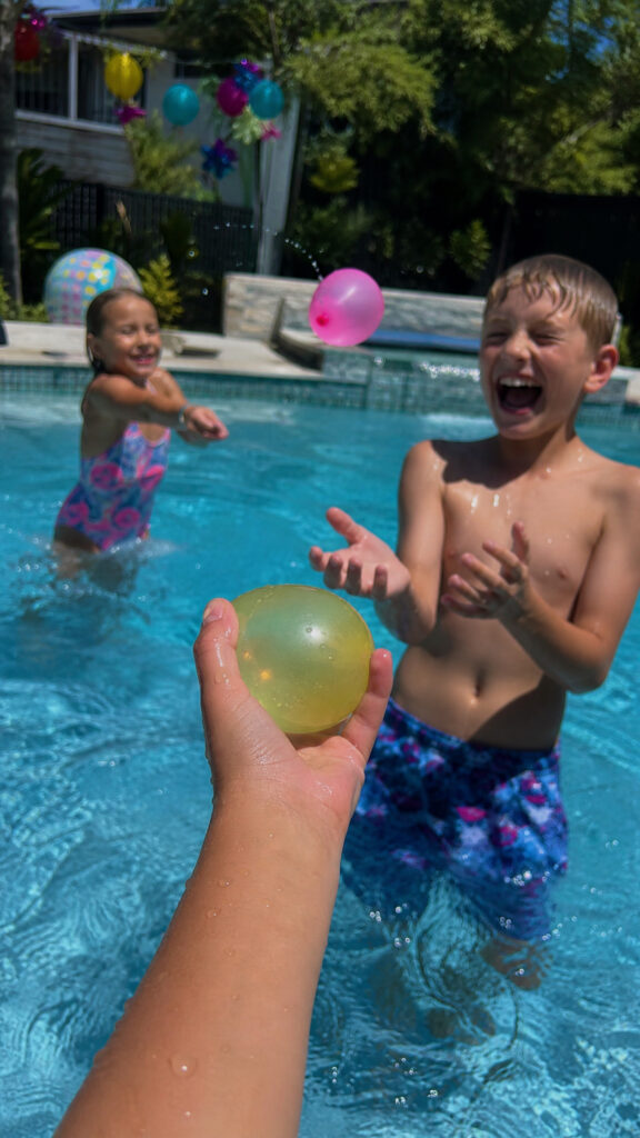 Water Balloon Toss Tournament