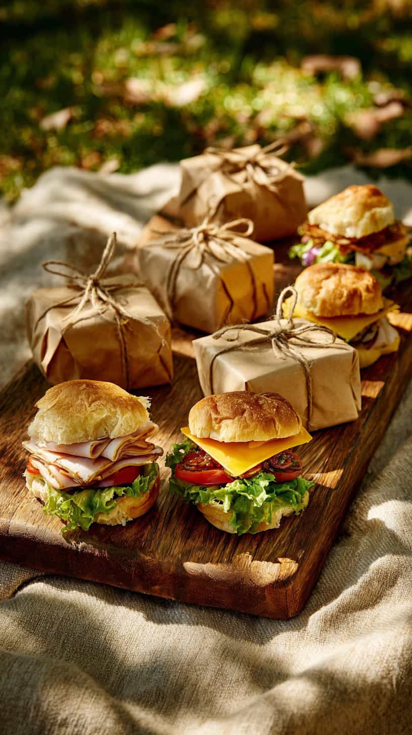 Turkey Cheddar Sliders - Image 1
