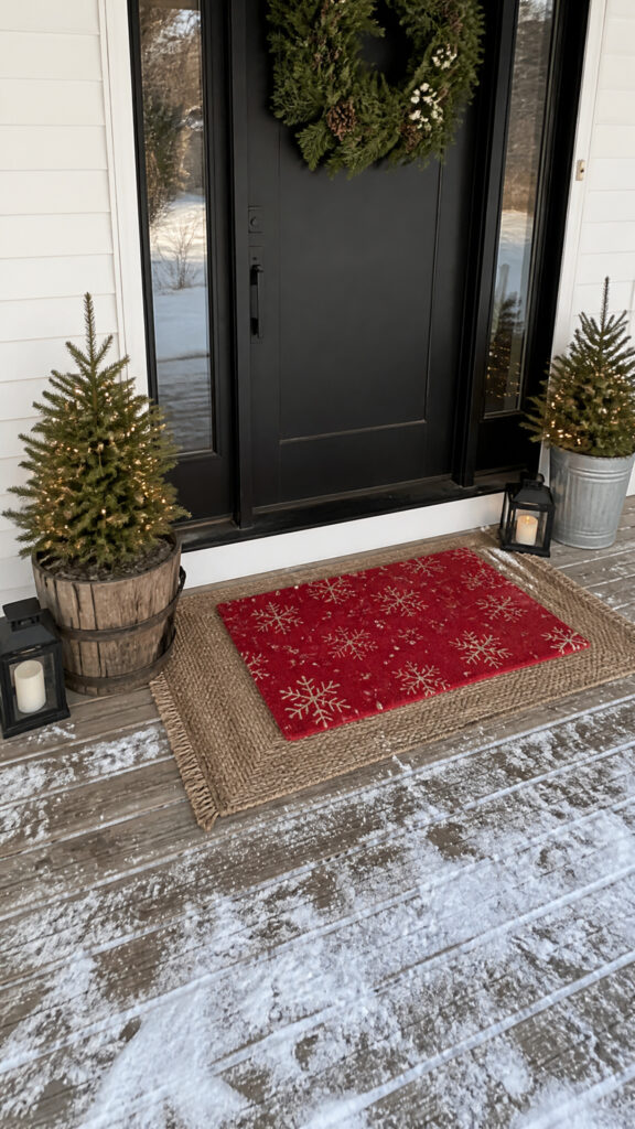Festive Doormats and Floor Decor