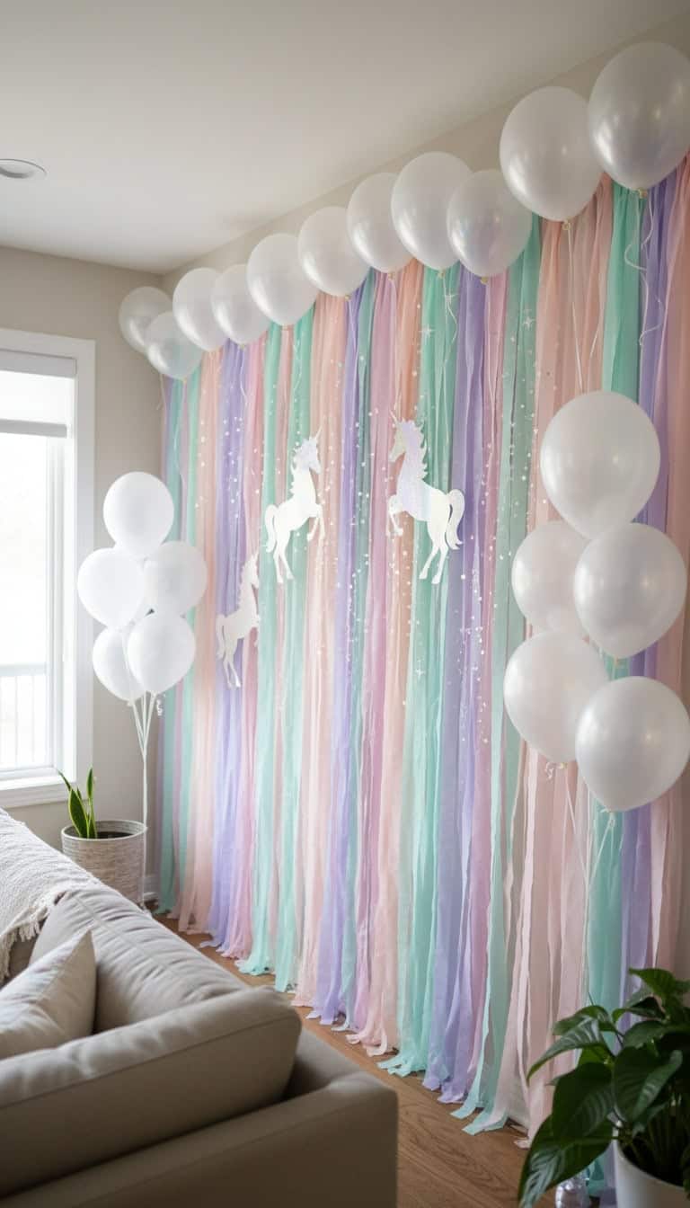Unicorn Glitter Wall