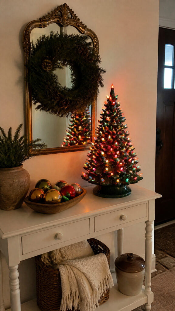 Entryway and Console Table Welcome Displays