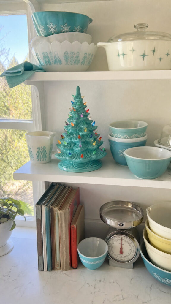 Kitchen and Dining Room Vignettes with Vintage Charm