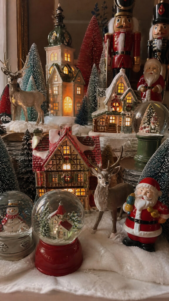 Finish with Vintage Tabletop Decorations