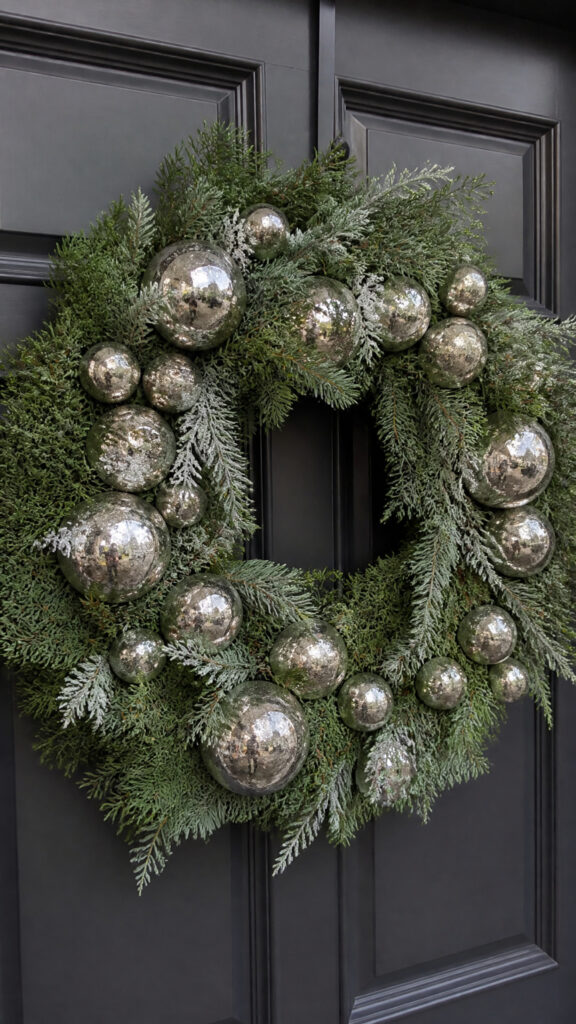 Mercury Glass Ornament Elegance