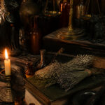 Create a Haunted Apothecary Display