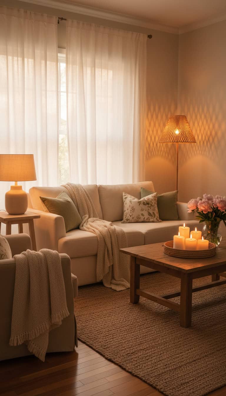 Warm Lighting and Cozy Layers