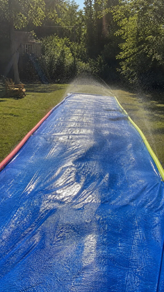 DIY Slip and Slide