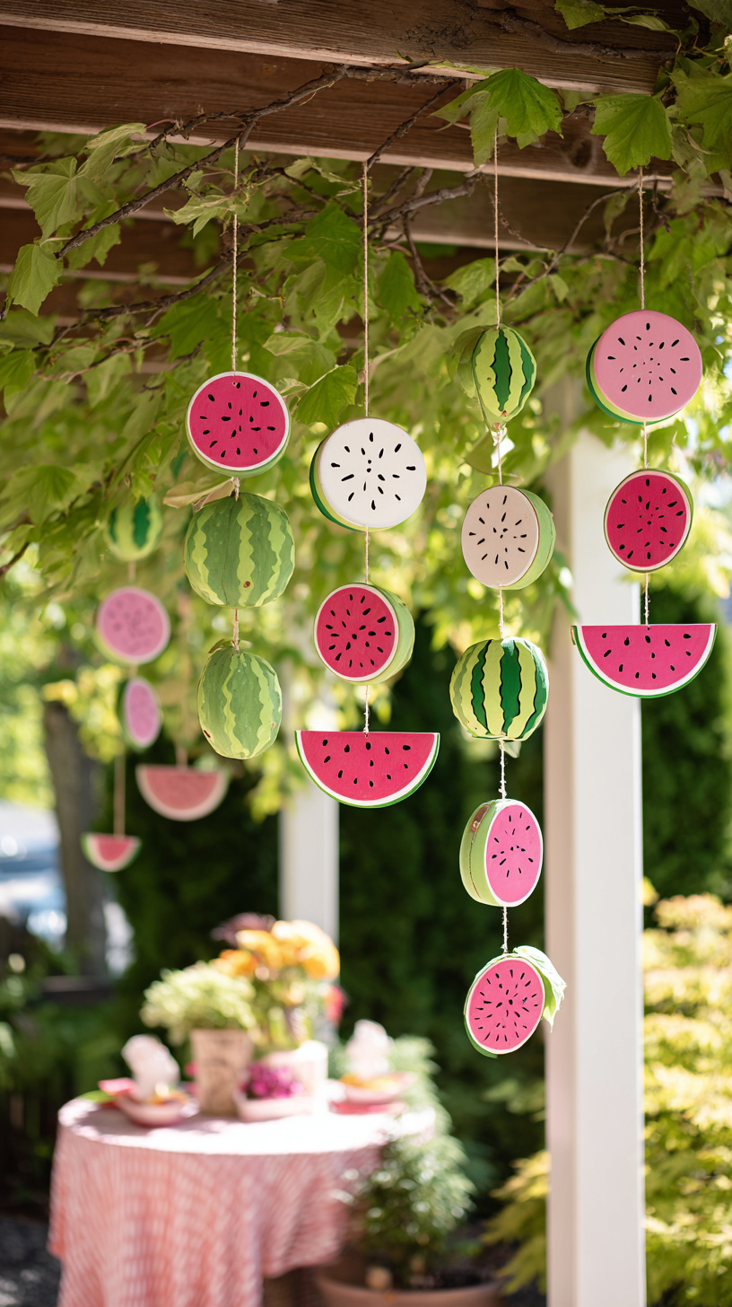 Watermelon Ornament Decor - Image 3