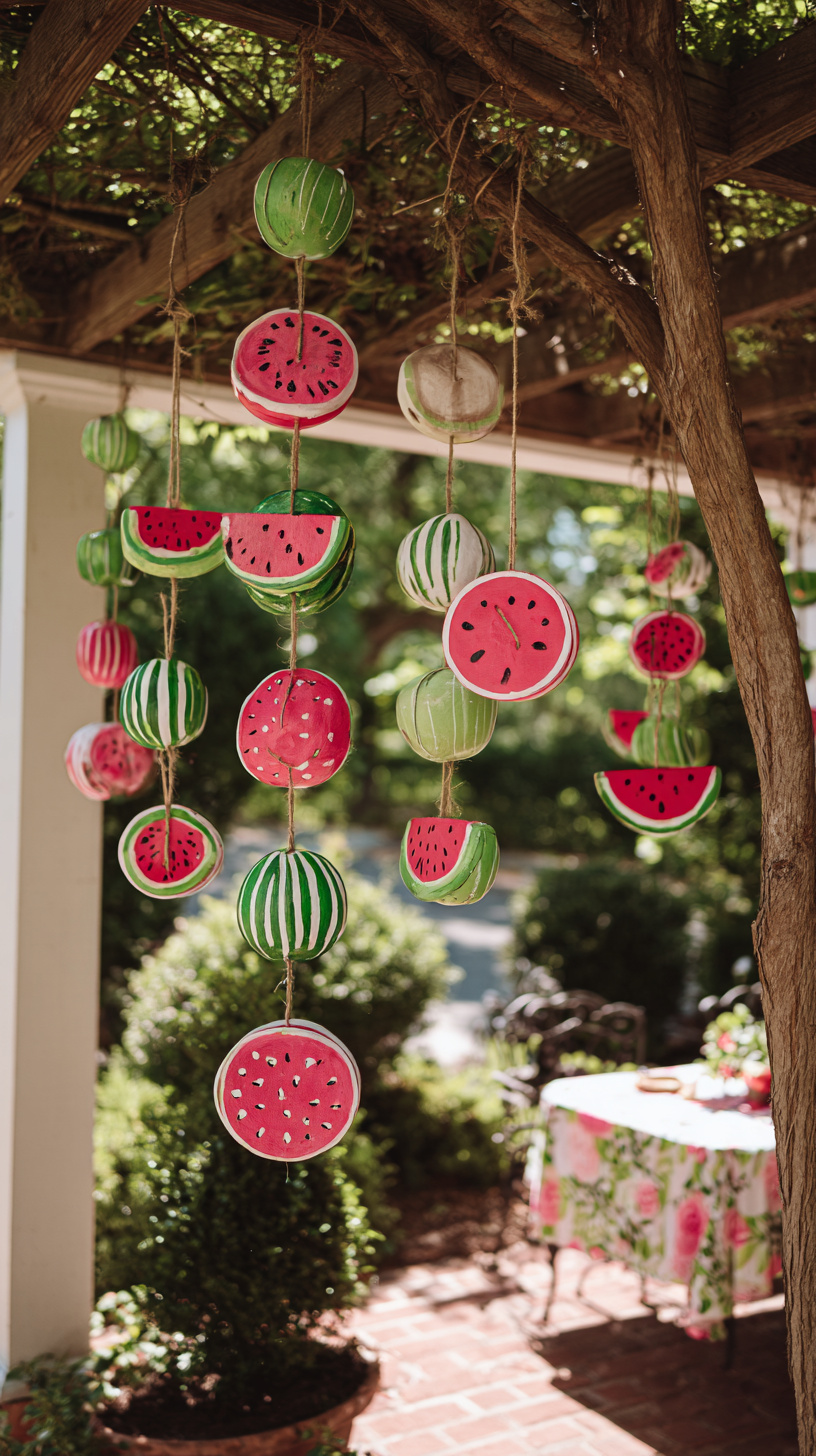 Watermelon Ornament Decor - Image 1