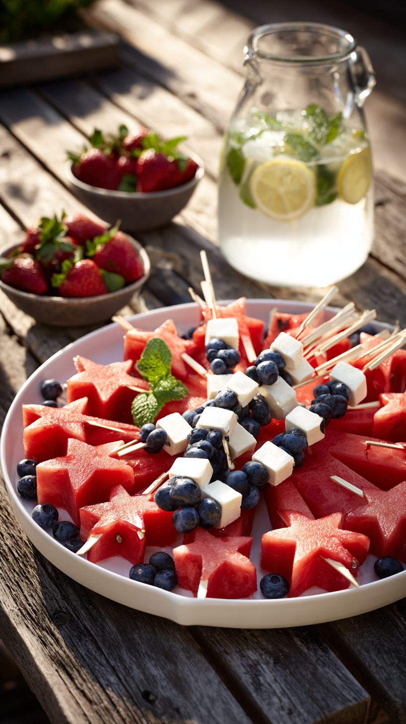 Watermelon Slice Fruit Stand - Image 1