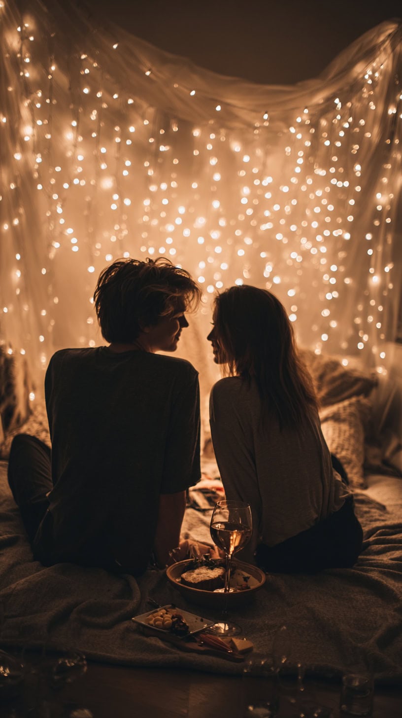 Whimsical Fairy Light Dinner - Image 1