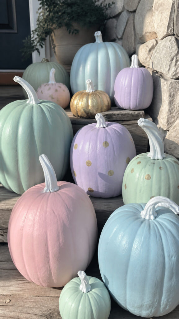 Pastel Pumpkins: Your Foundation Pieces